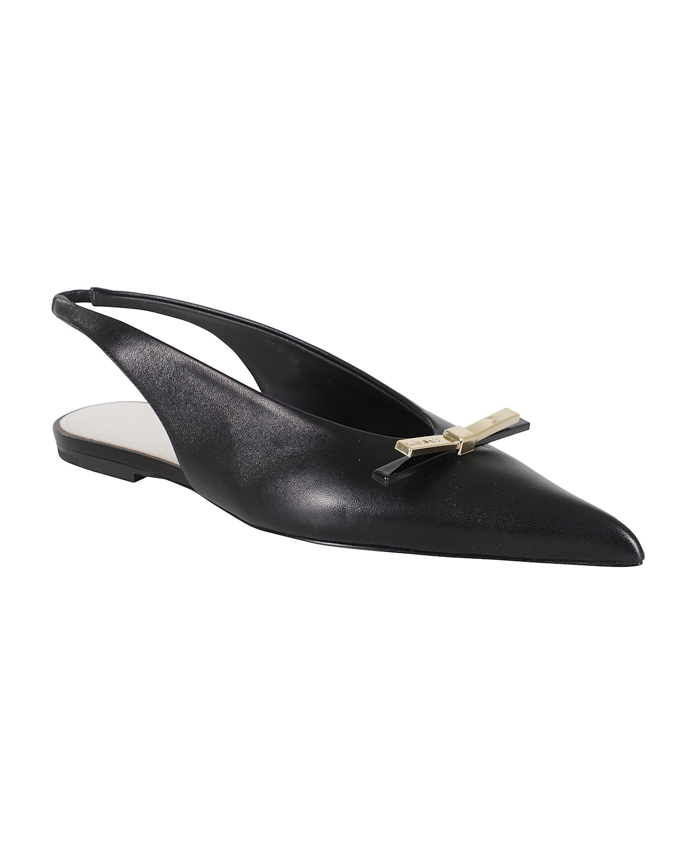 Bow Flat Slingback - 2