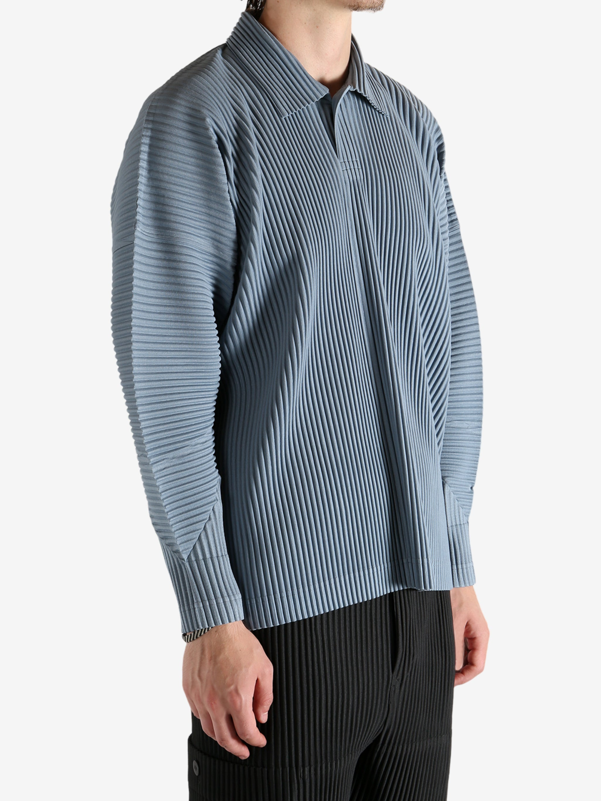 HOMME PLISSE ISSEY MIYAKE - Men Monthly Colors: August Polo Shirt - 2