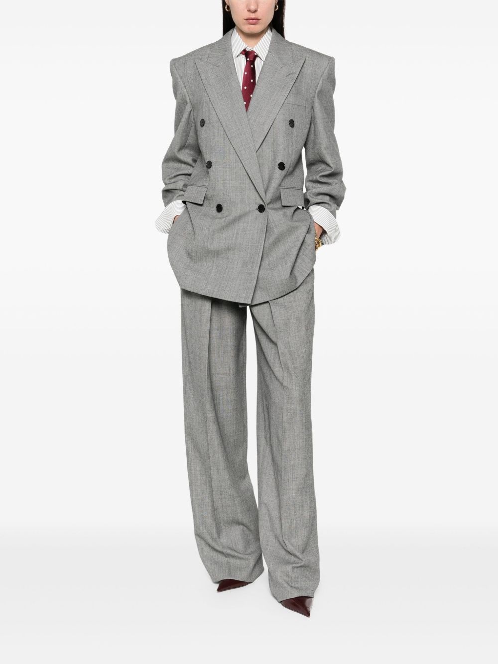 wool blazer - 2