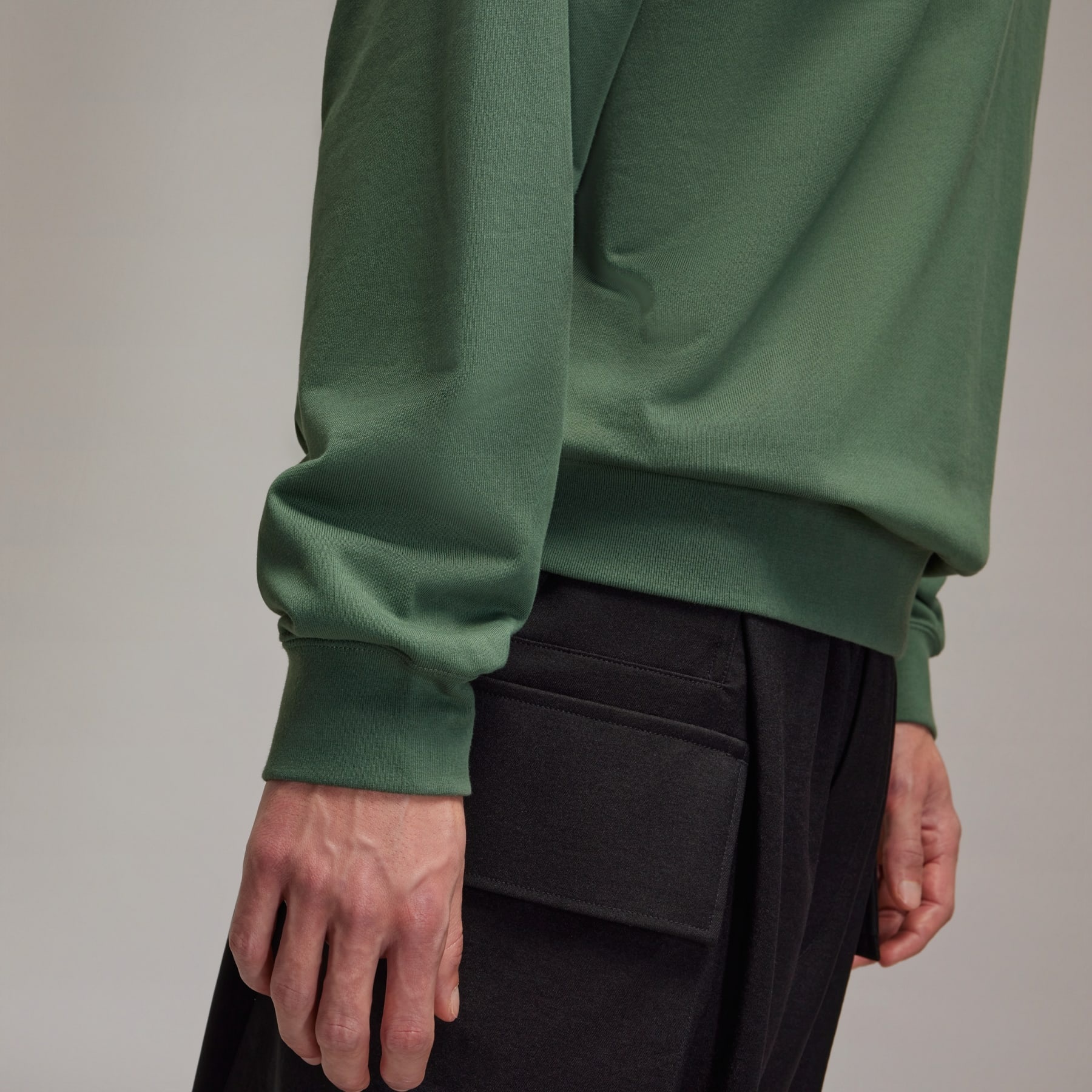Y-3 French Terry Crew Sweater - 7