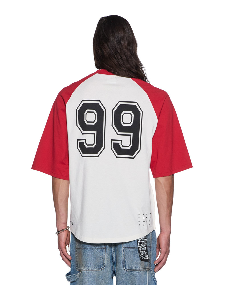 Ksubi 99 BIGGIE RAGLAN SS TEE RED outlook