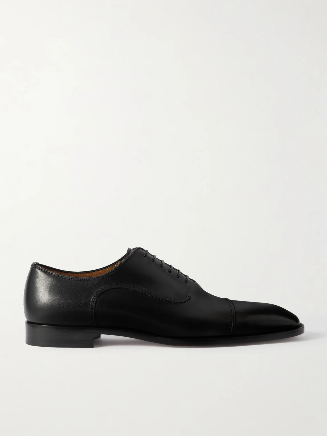 Seriox Cap-Toe Leather Oxford Shoes - 1