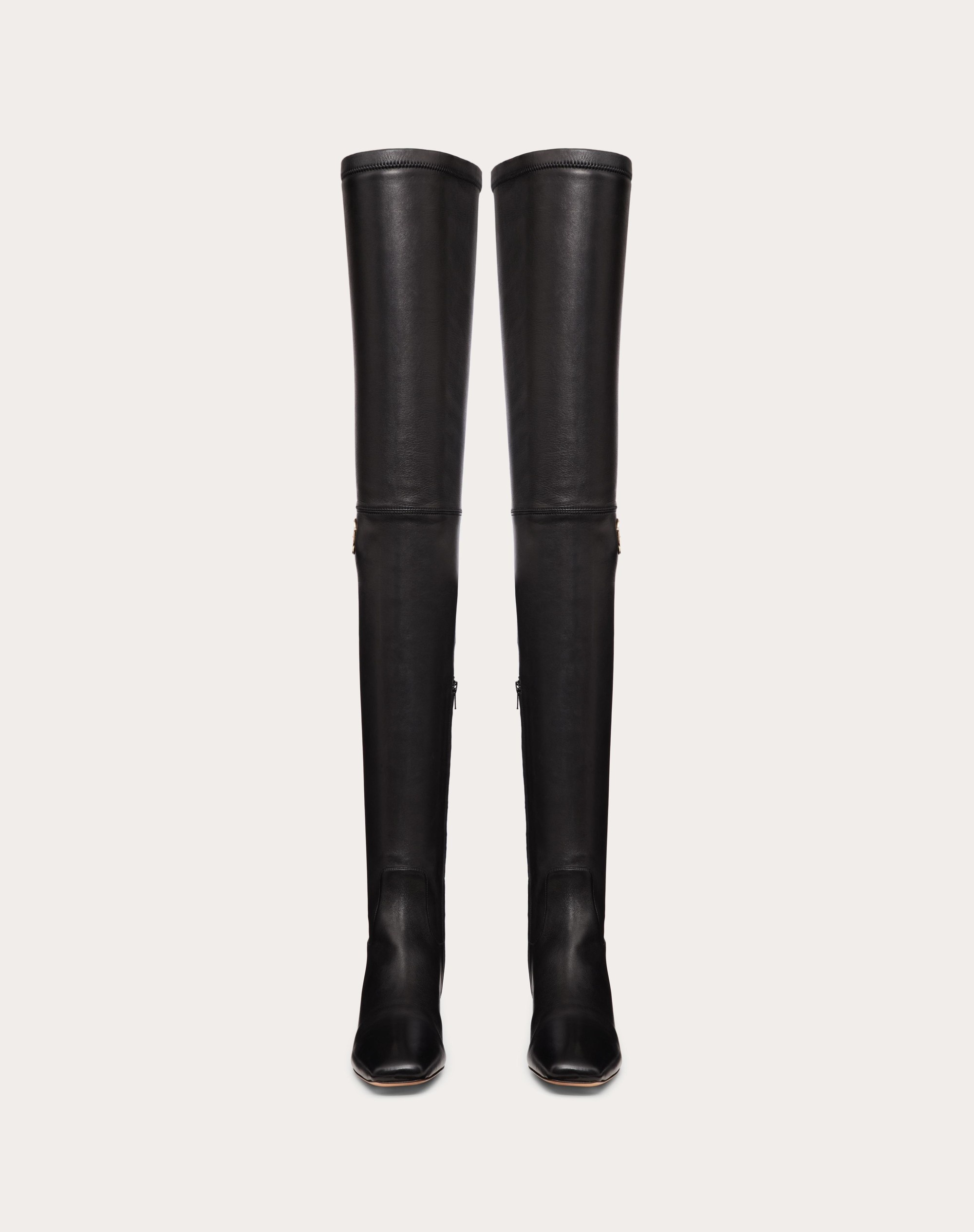 VLOGO TYPE OVER-THE-KNEE BOOT IN STRETCH NAPPA 30MM - 4