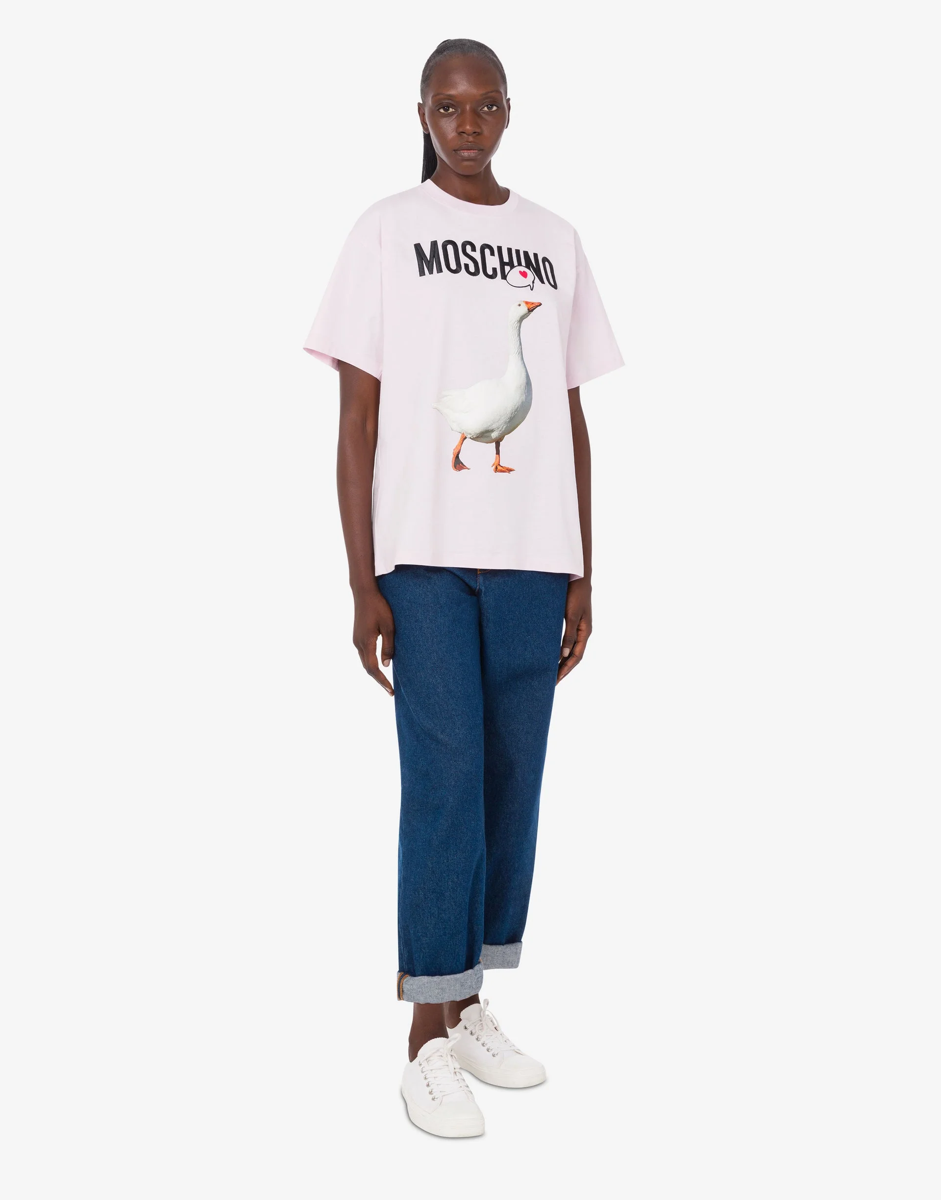 GOOSE ORGANIC COTTON JERSEY T-SHIRT - 1