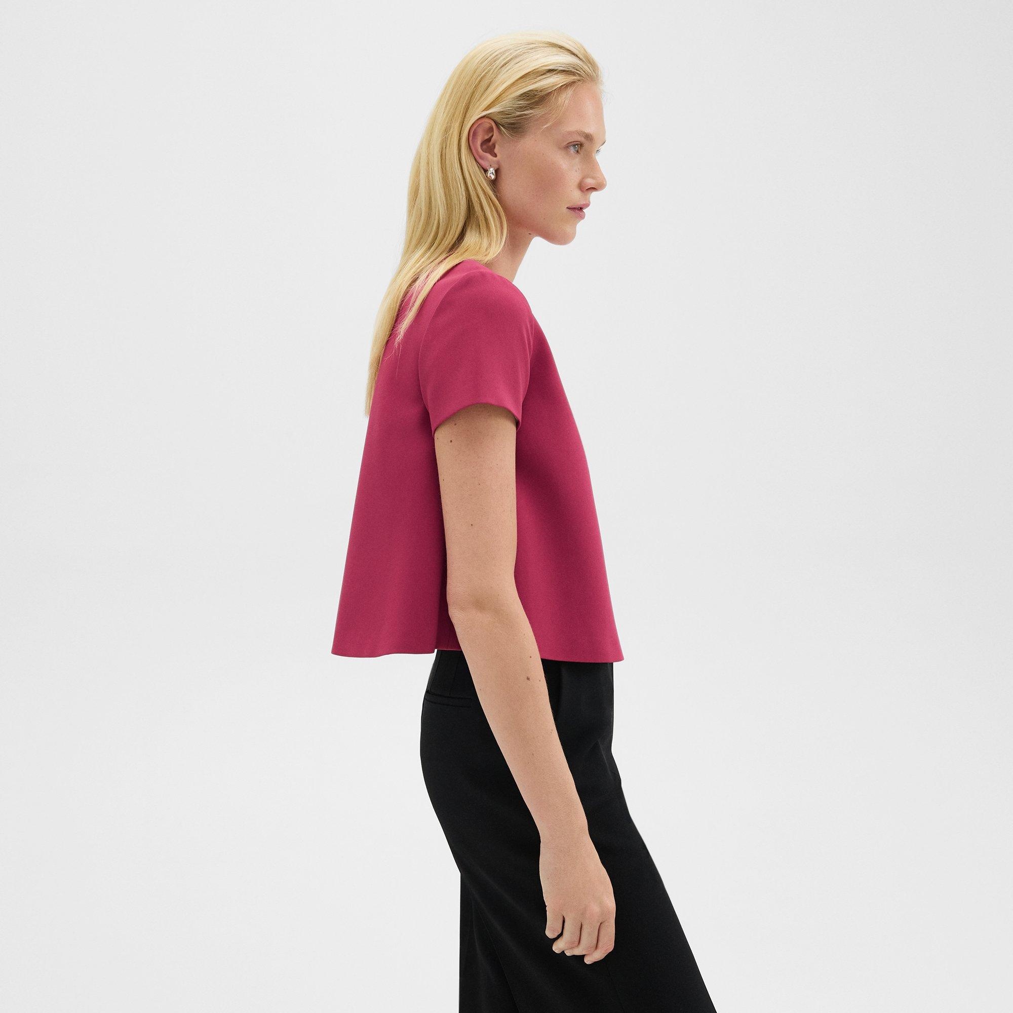 A-Line Top in Admiral Crepe - 3