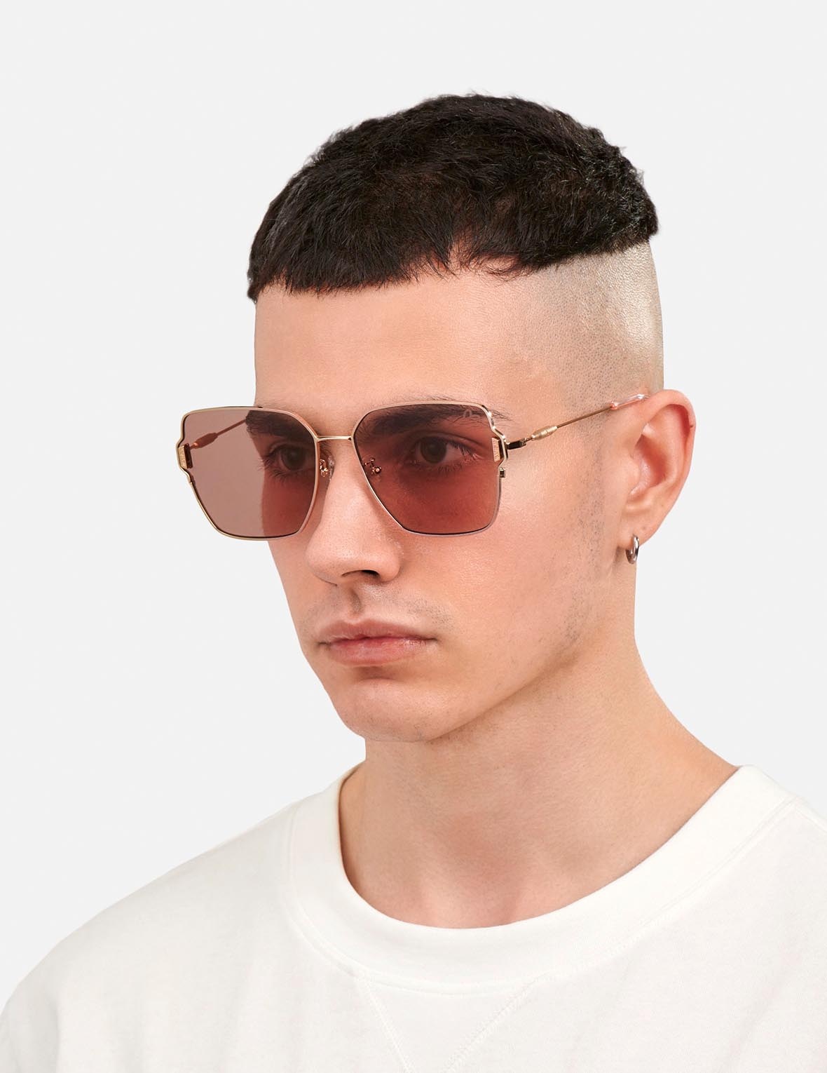 SEAGULL HARDWARE SQUARE METAL SUNGLASSES - 4