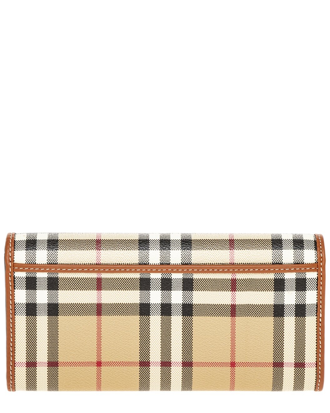 Burberry Long Canvas & Leather Wallet - 2