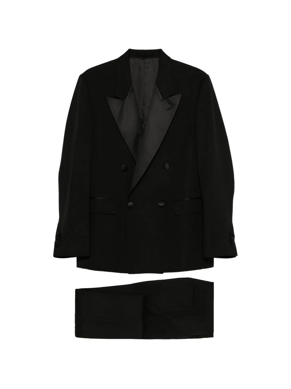 shawl-lapel suit - 1