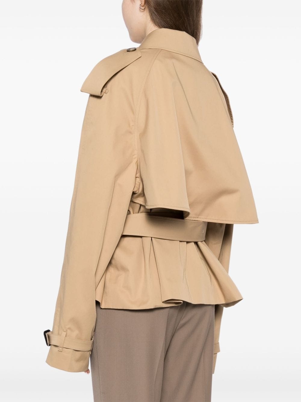 button-up military jacket - 4