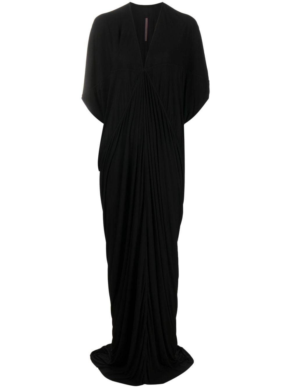 V-neck jersey gown - 1