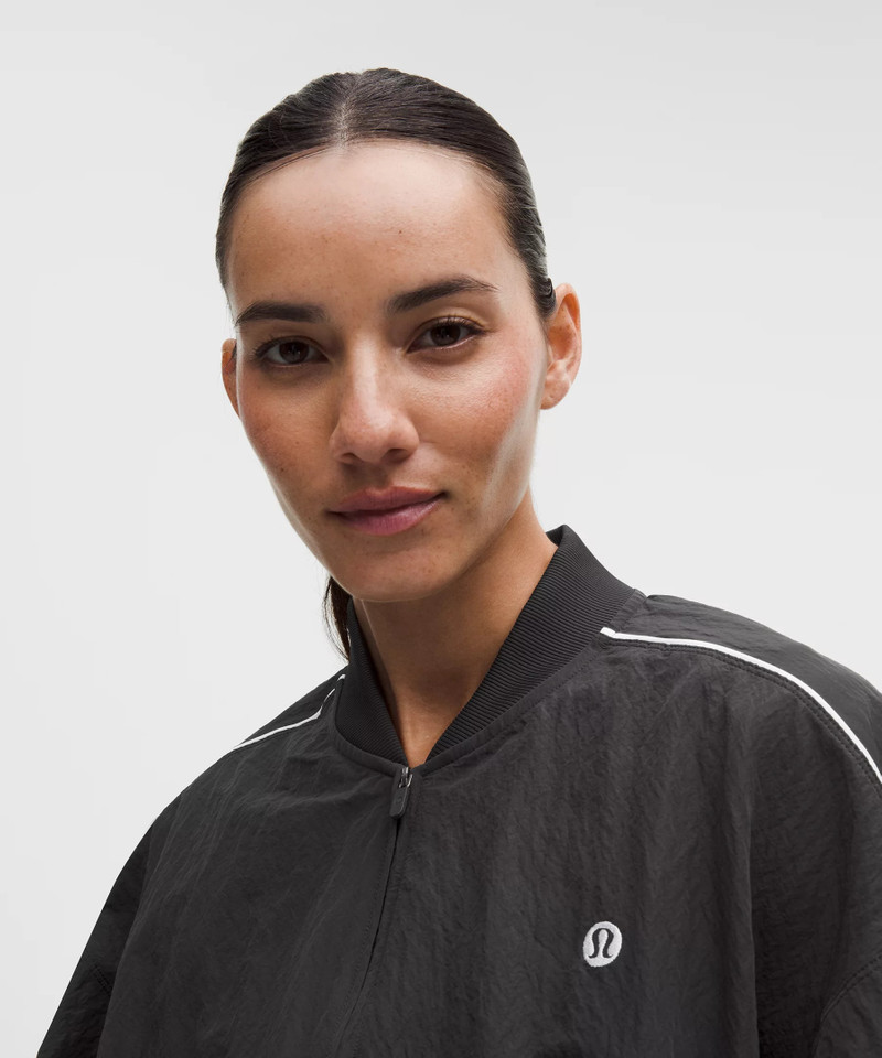 Crinkle Nylon Track Jacket *Wordmark 4