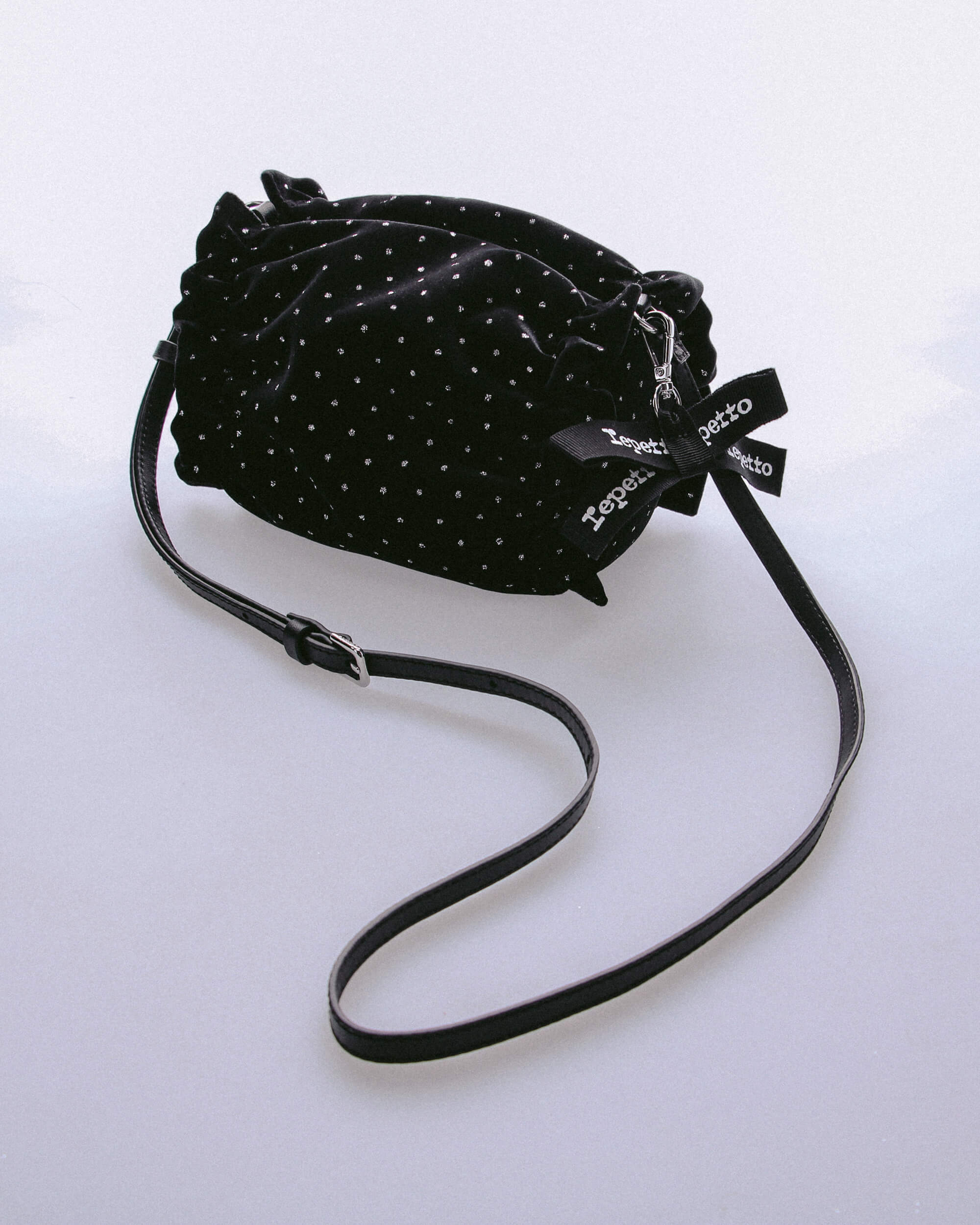SMALL GLITTER O**** BAG - 7