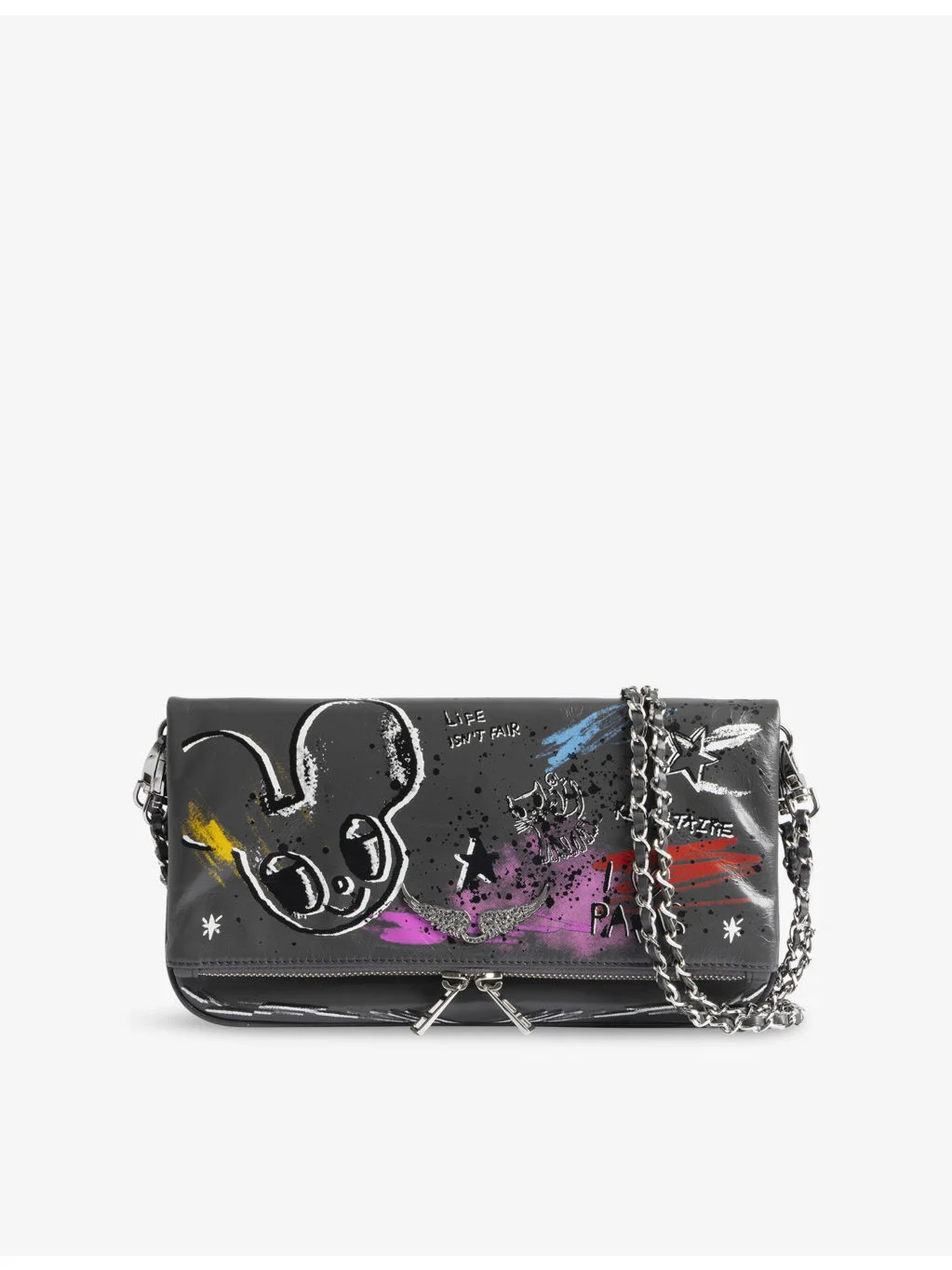 Rock Humberto Leather Clutch Bag - 1