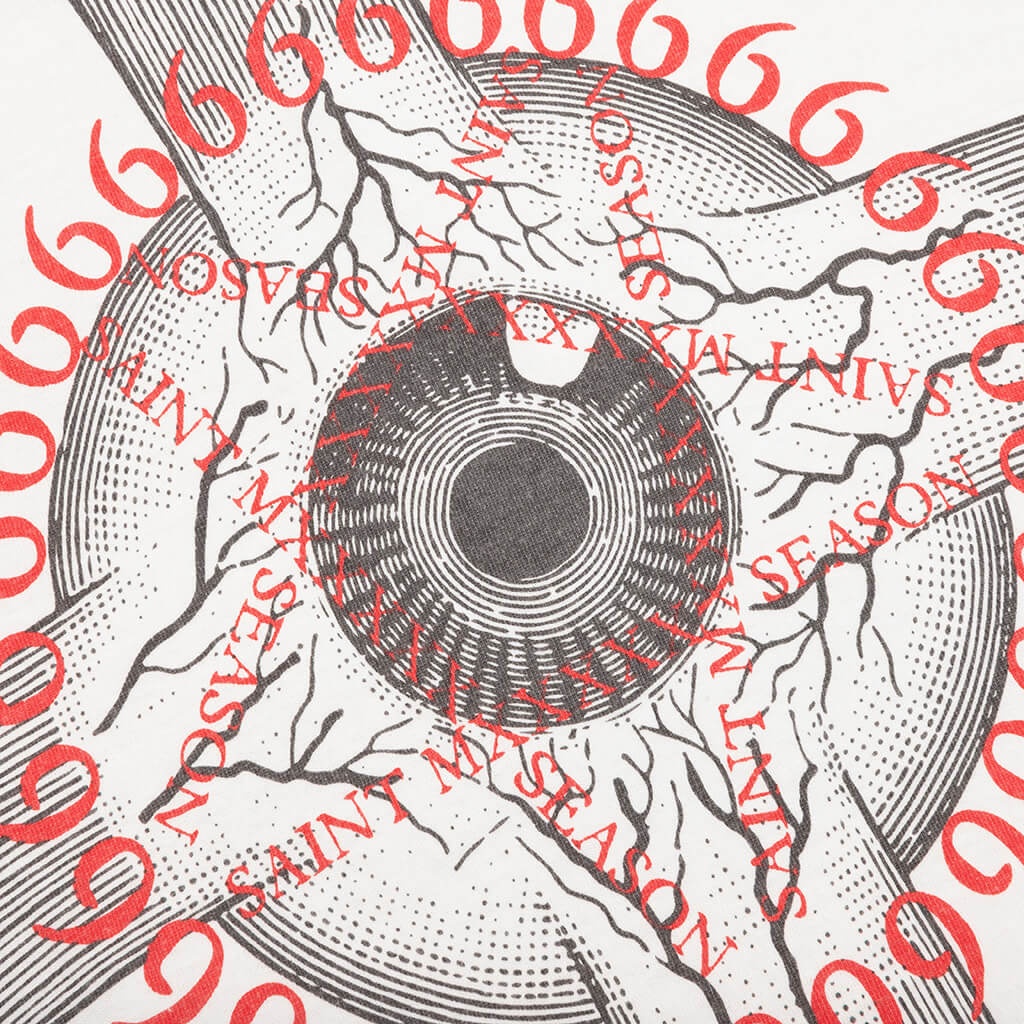 EYEBALL L/S TEE - WHITE - 4