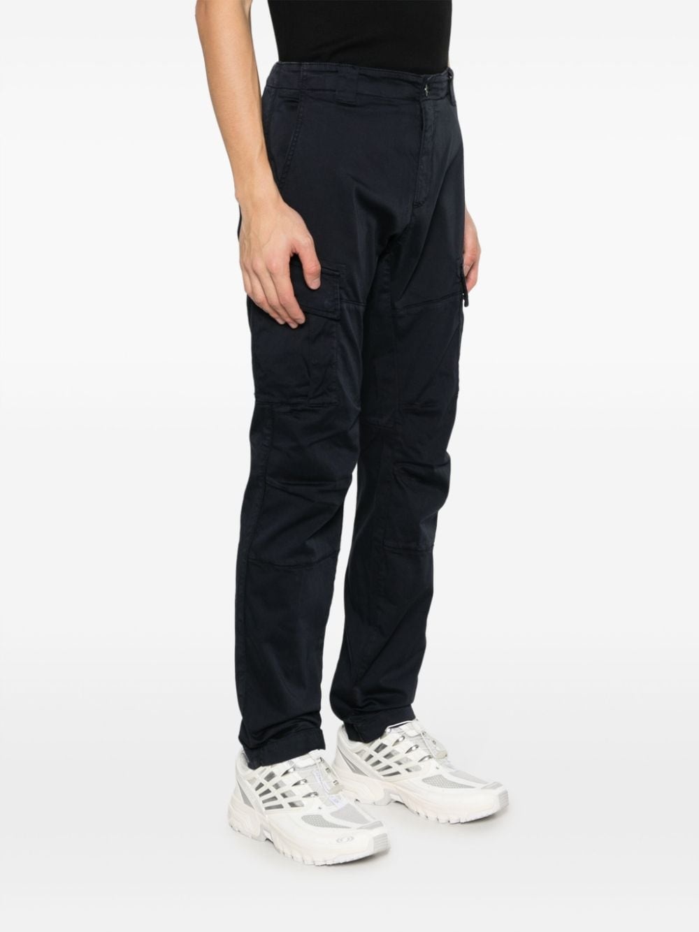 Lens-detail cargo trousers - 3