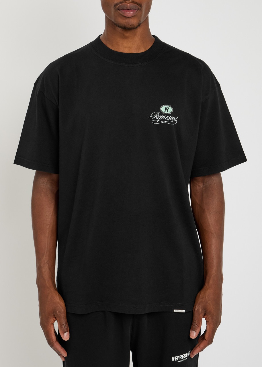 Represent Grand Vintage Hand Drawn Cotton T-shirt - 2