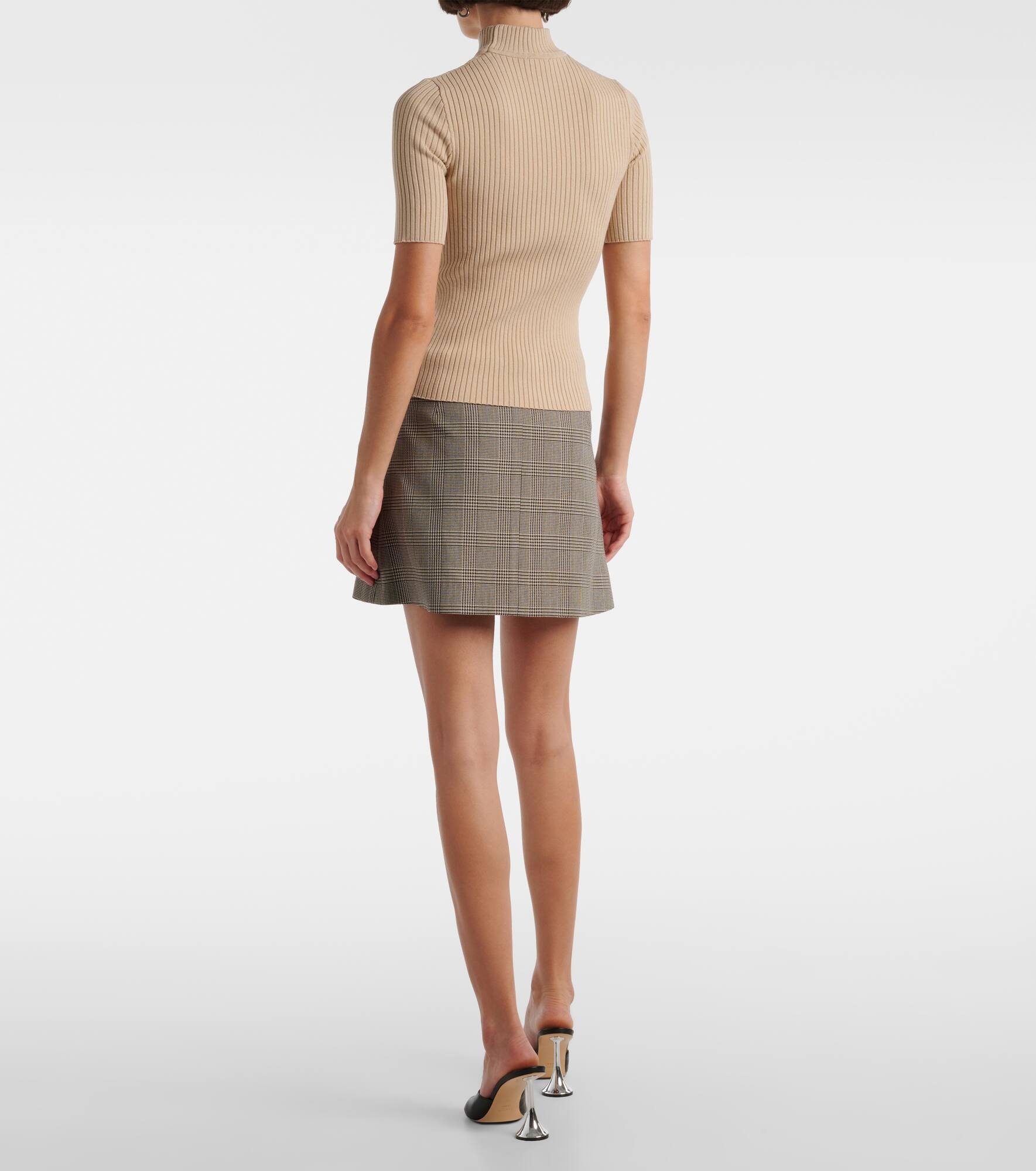 Reedition ribbed-knit top - 3