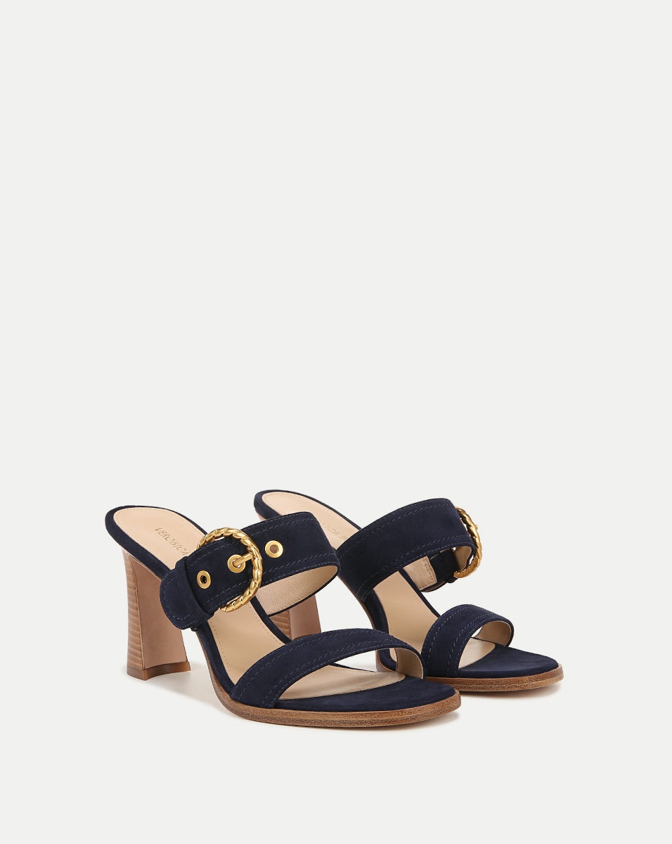 MARGAUX SUEDE BUCKLE SANDAL - 2