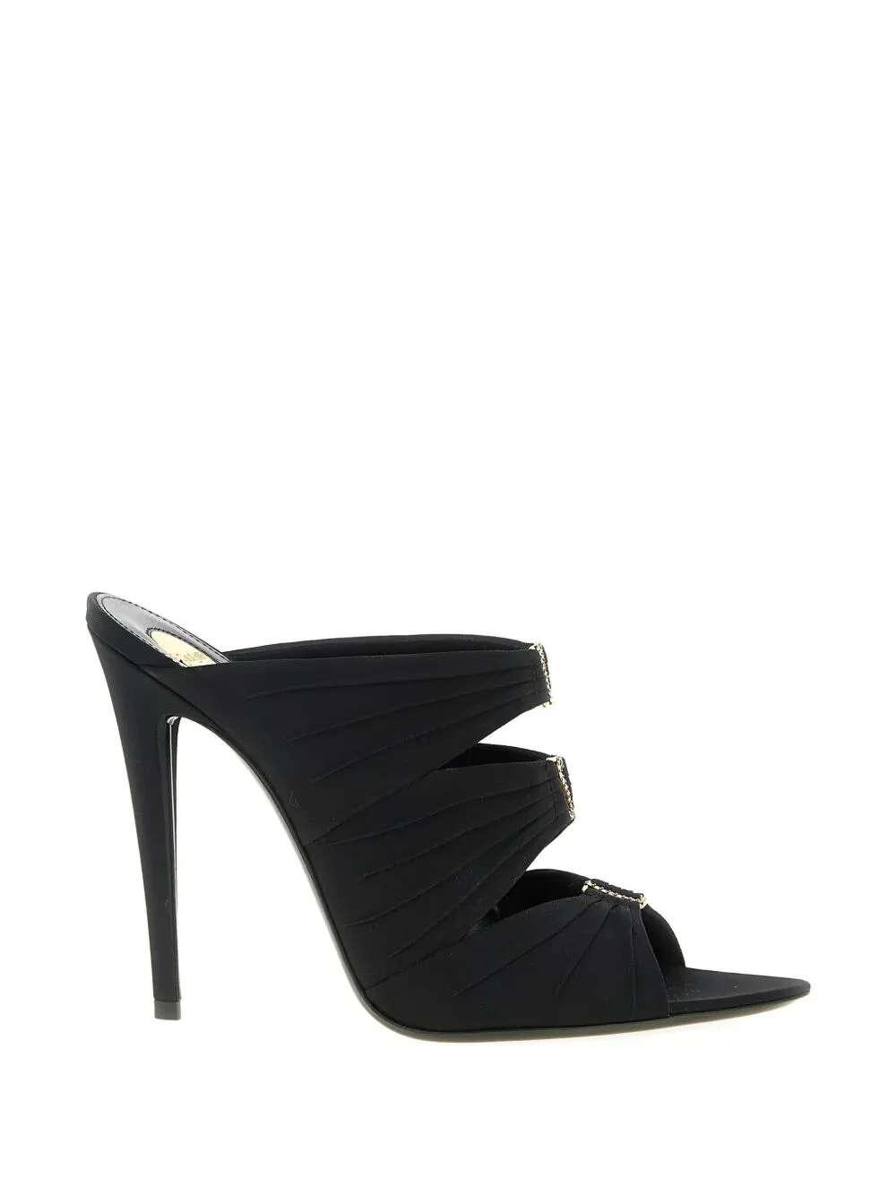 Emilie 110 Satin Crepe Mules Women - 1