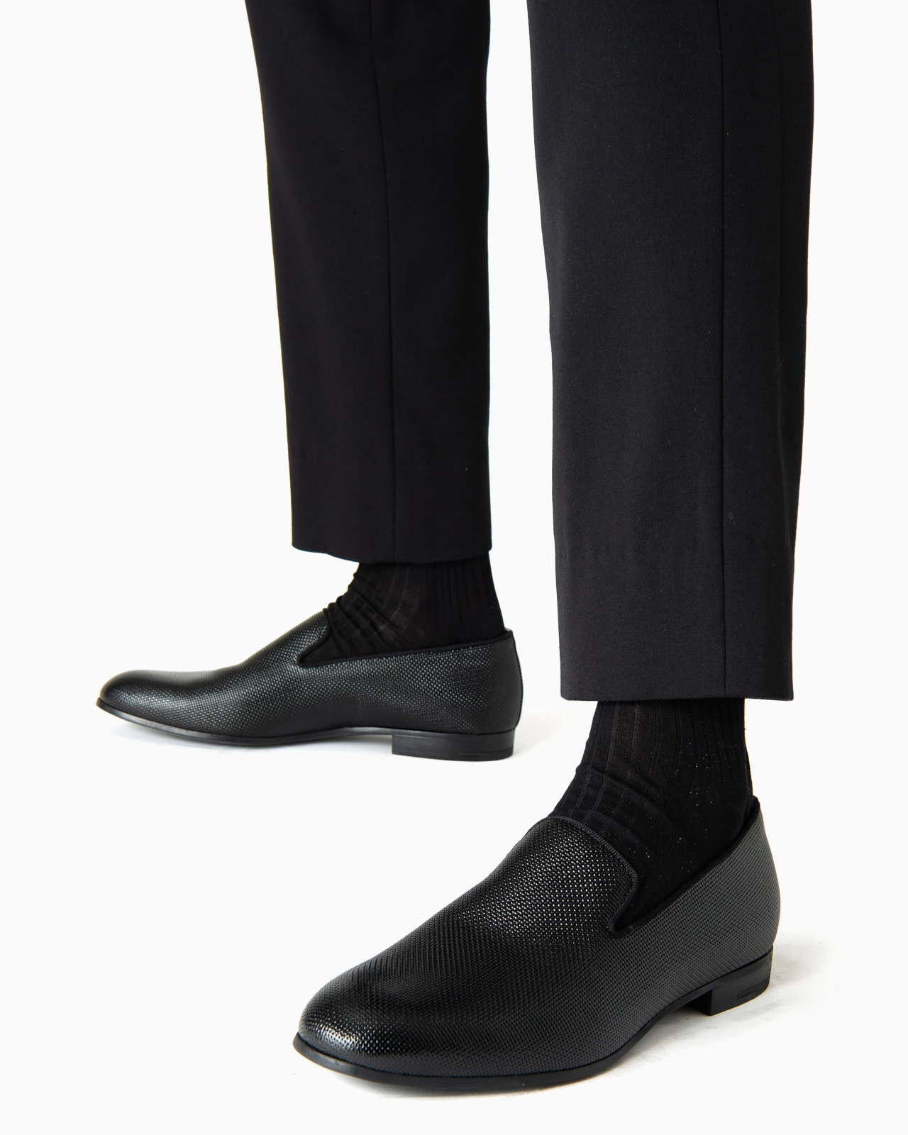 Braided-print patent-leather loafers - 7