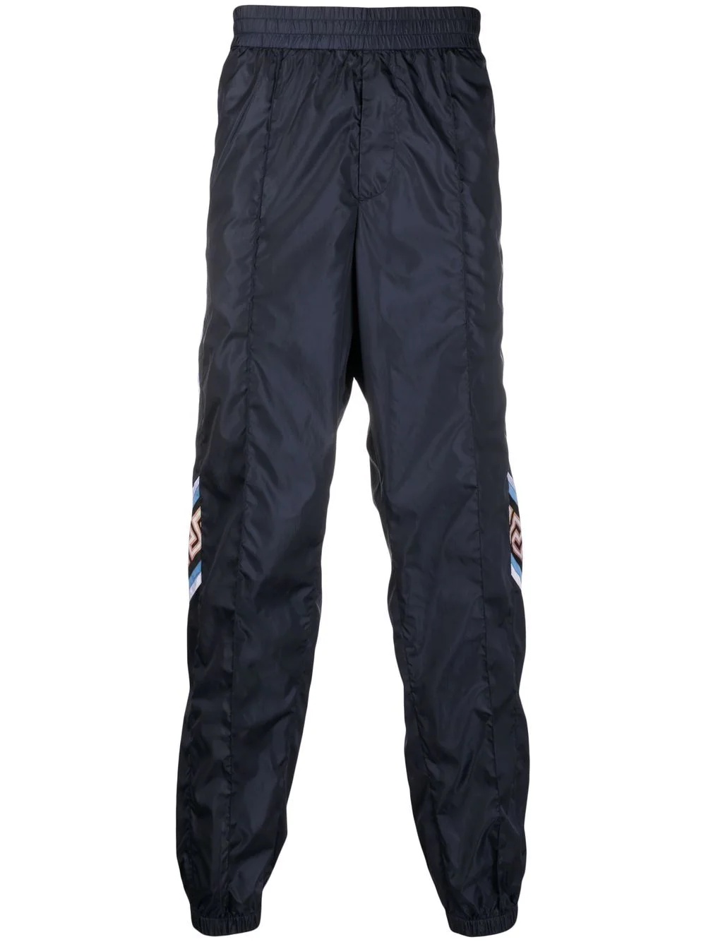 Greca-detail track pants - 1