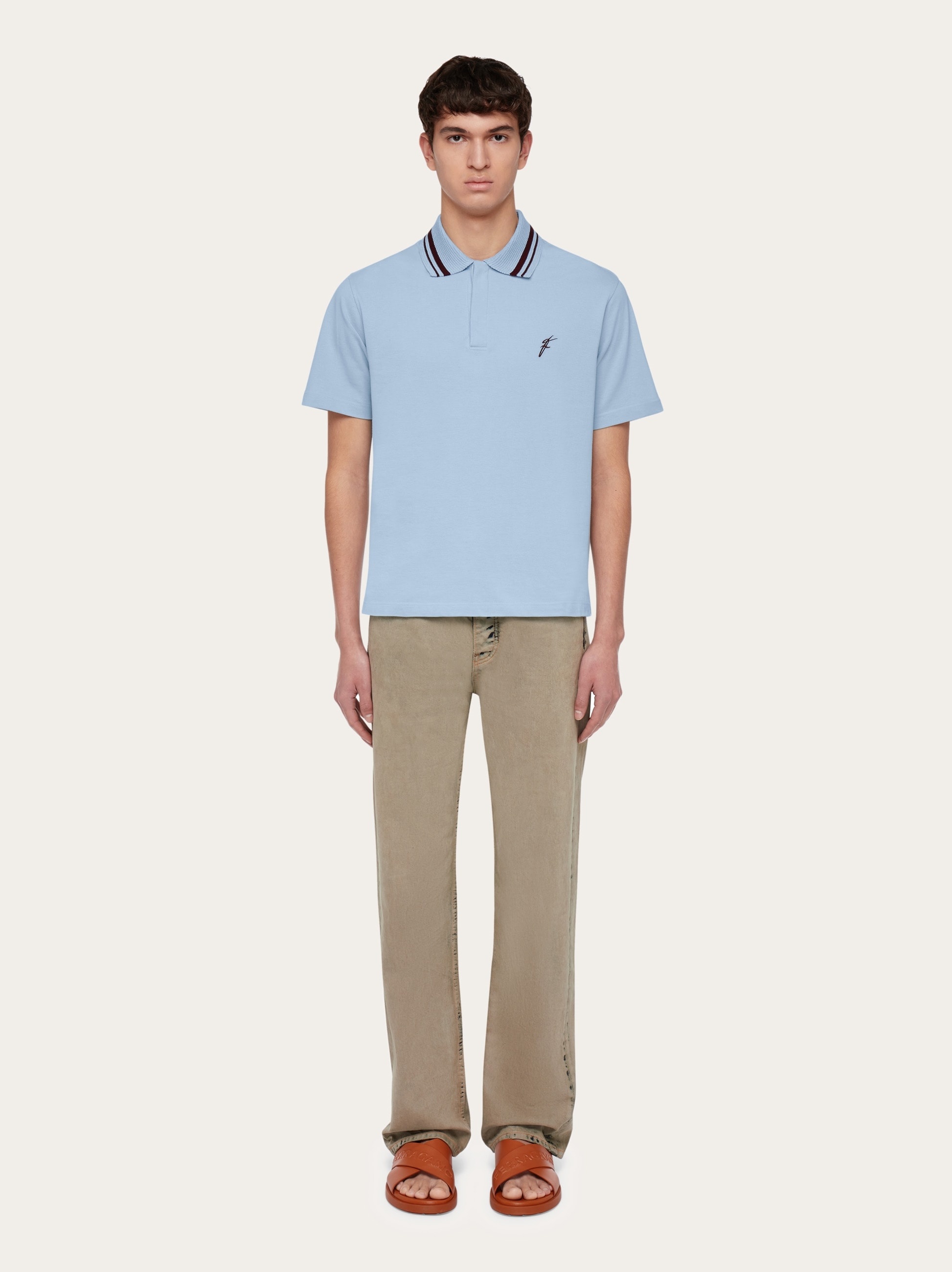 Organic cotton polo shirt - 5