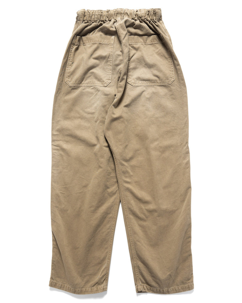 KATSURAGI COTTON W-KNEE EASY PANTS BEIGE 5