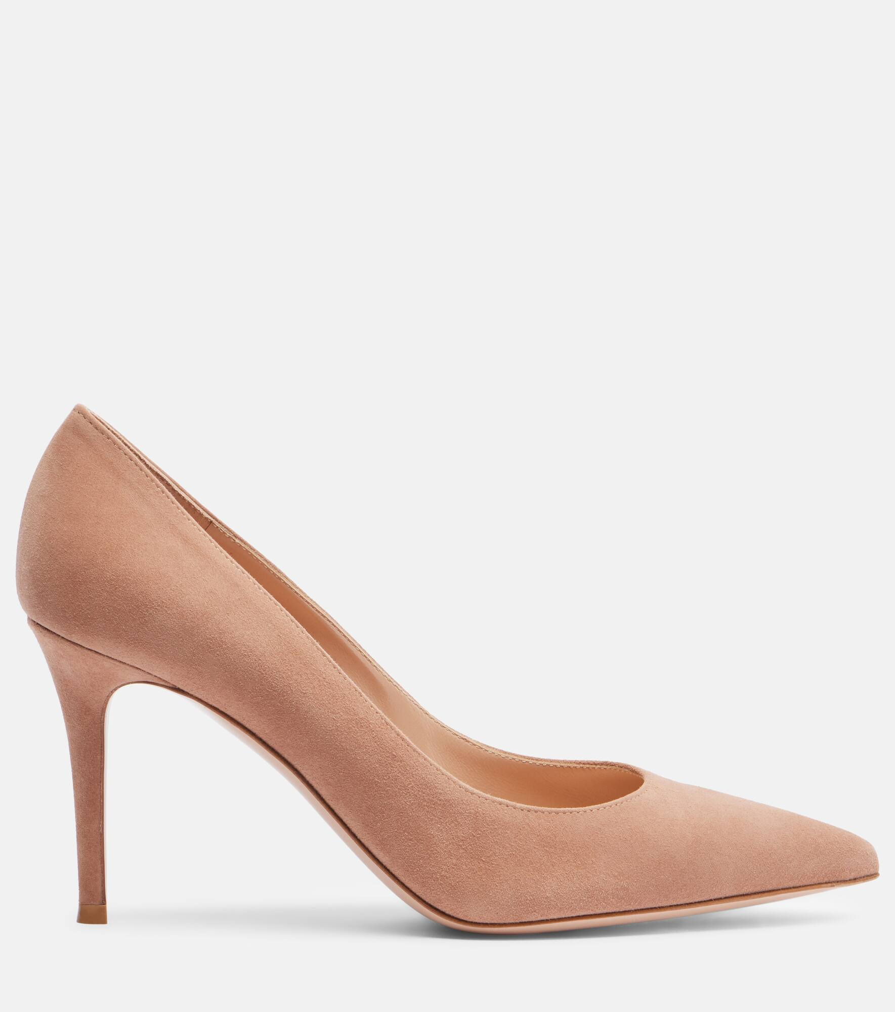 Gianvito 85 suede pumps - 4