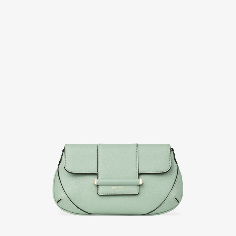Bar Wallet With Chain Verde Biker Leather Wallet with Chain 1