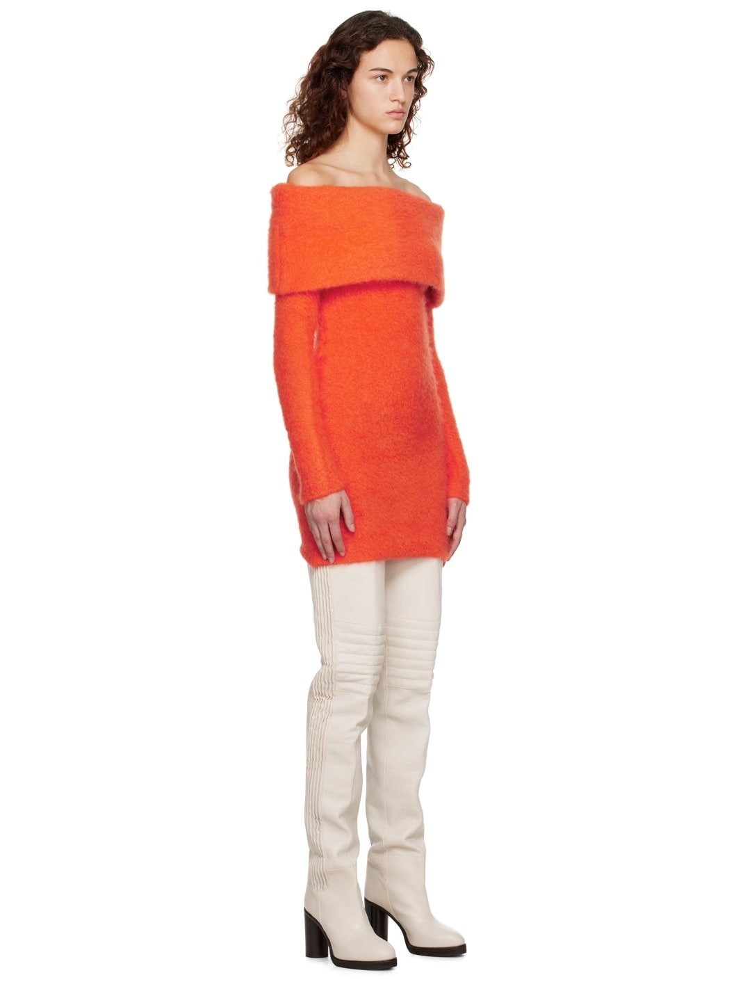 Orange Aria Minidress - 2