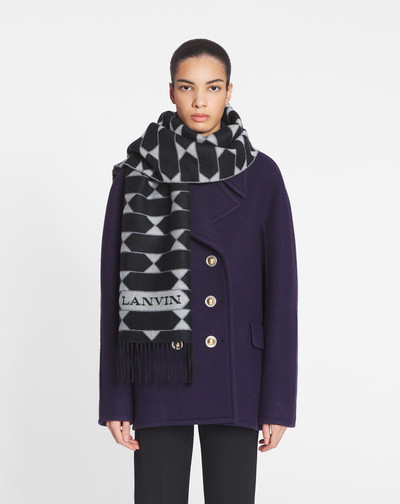 Lanvin TWO-TONE WOOL SCARF outlook