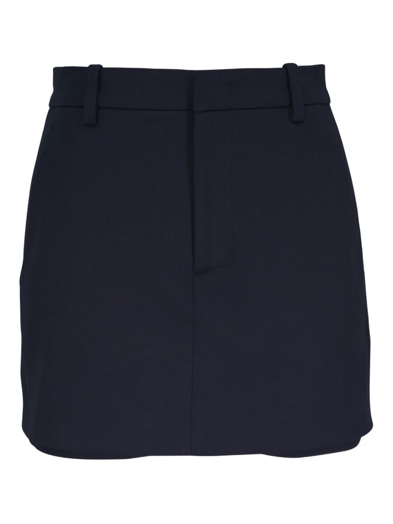 straight mini skirt 1