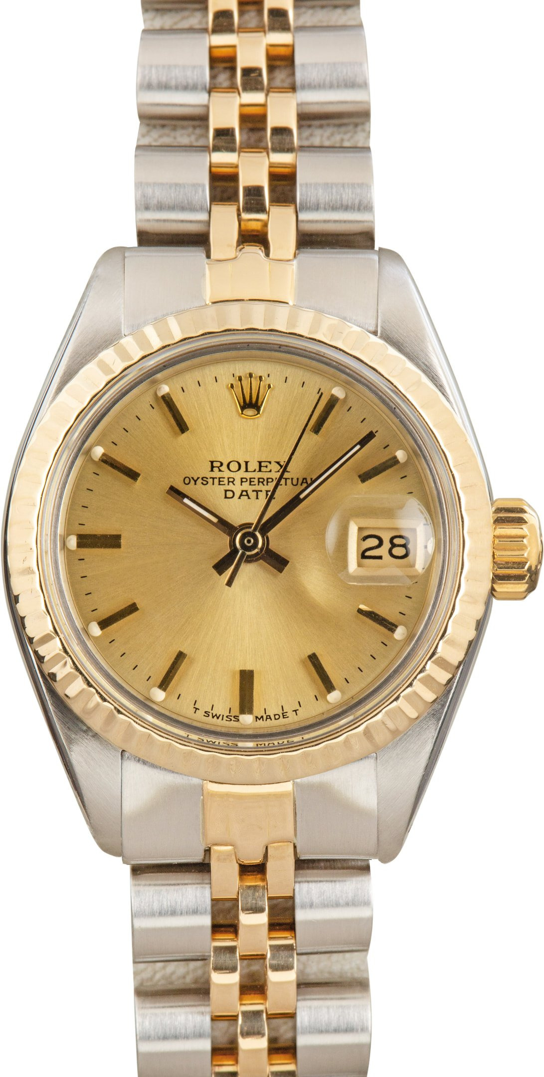 Used Rolex Lady Date 6917 Champagne Dial - 1