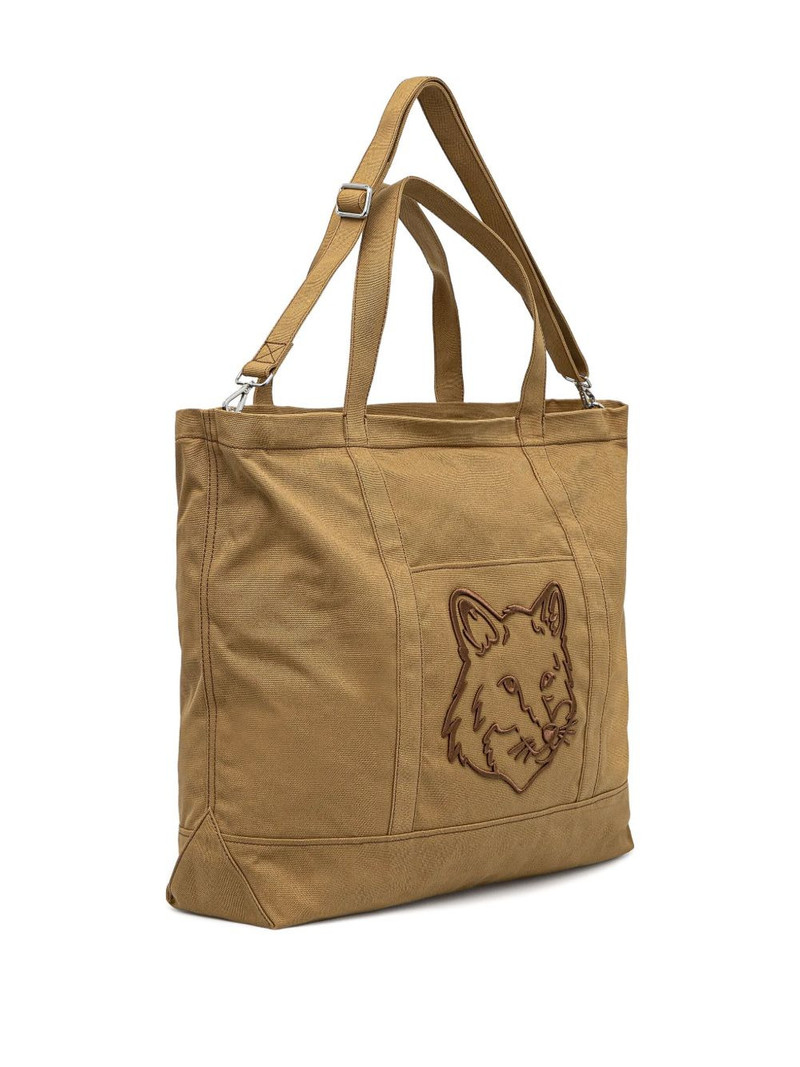 Maison Kitsuné XL Fox Head tote bag outlook