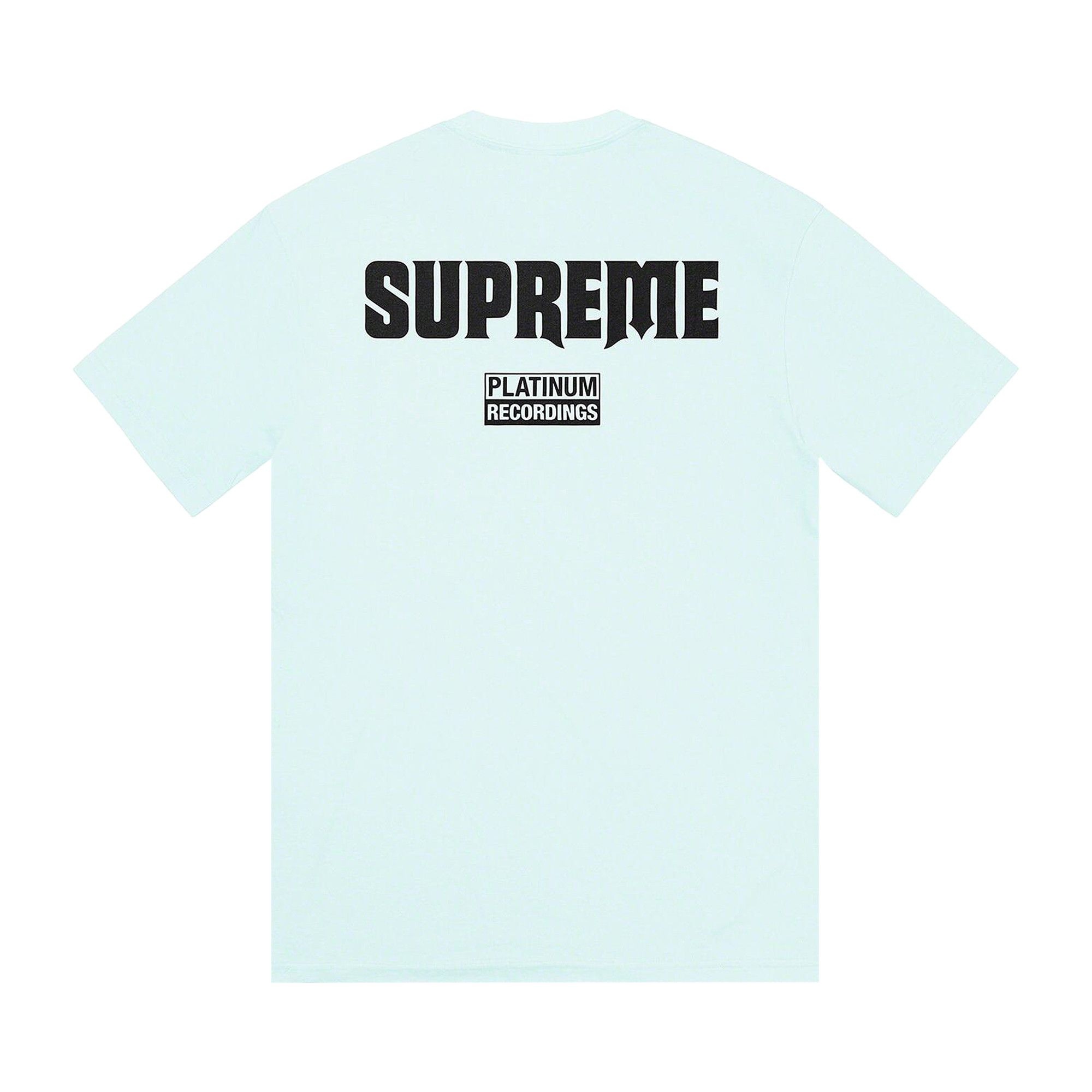 Supreme Still Talking Tee \"Pale Blue\"　S Supreme Still Talking Tee Pale Blue Men's - SS22 - US