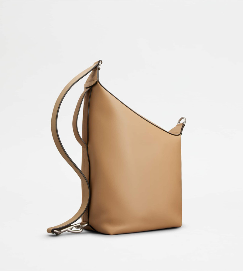 TOD’S MEDA BAG IN LEATHER SMALL - BEIGE 3