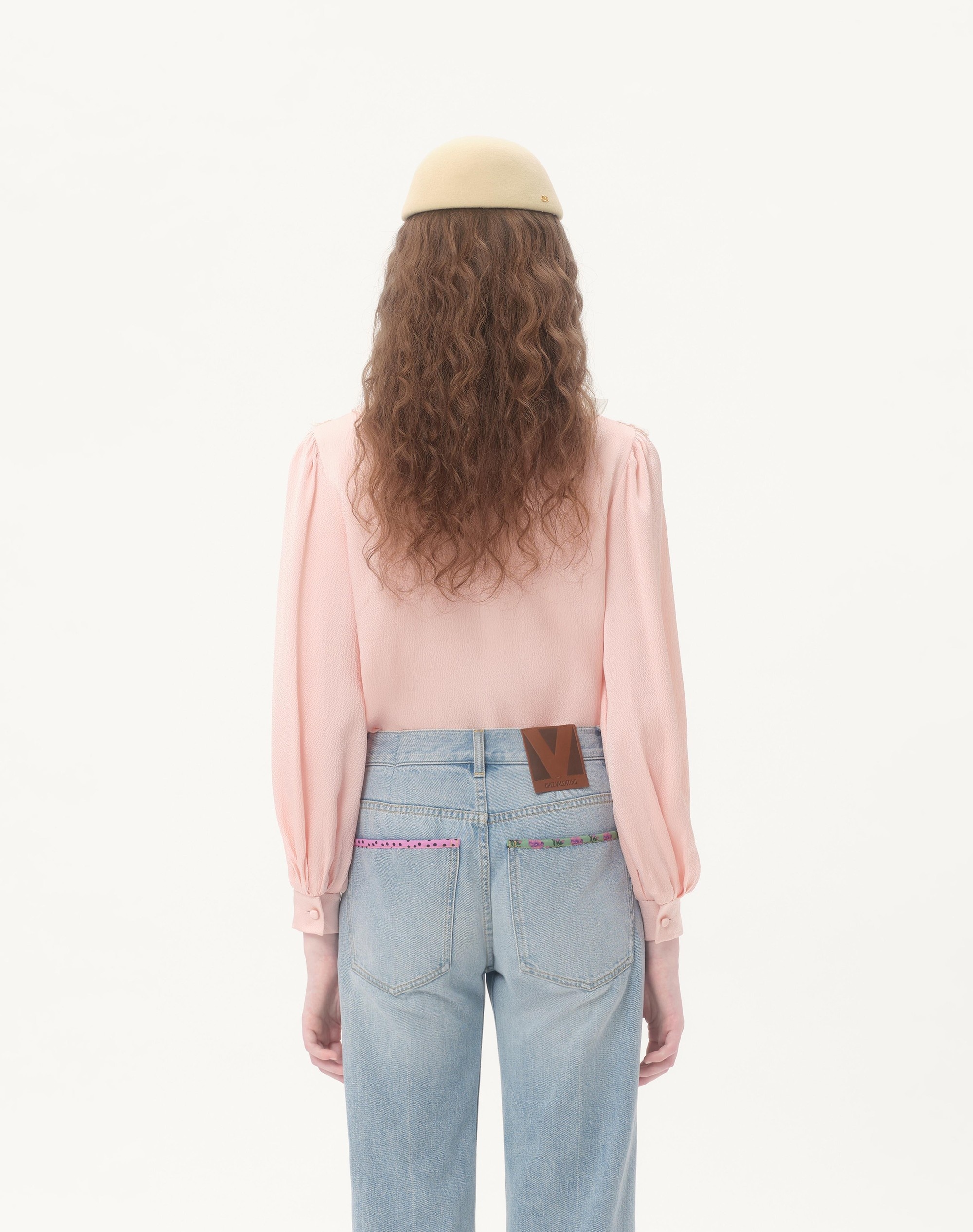 HAMMERED SATIN SHIRT - 7