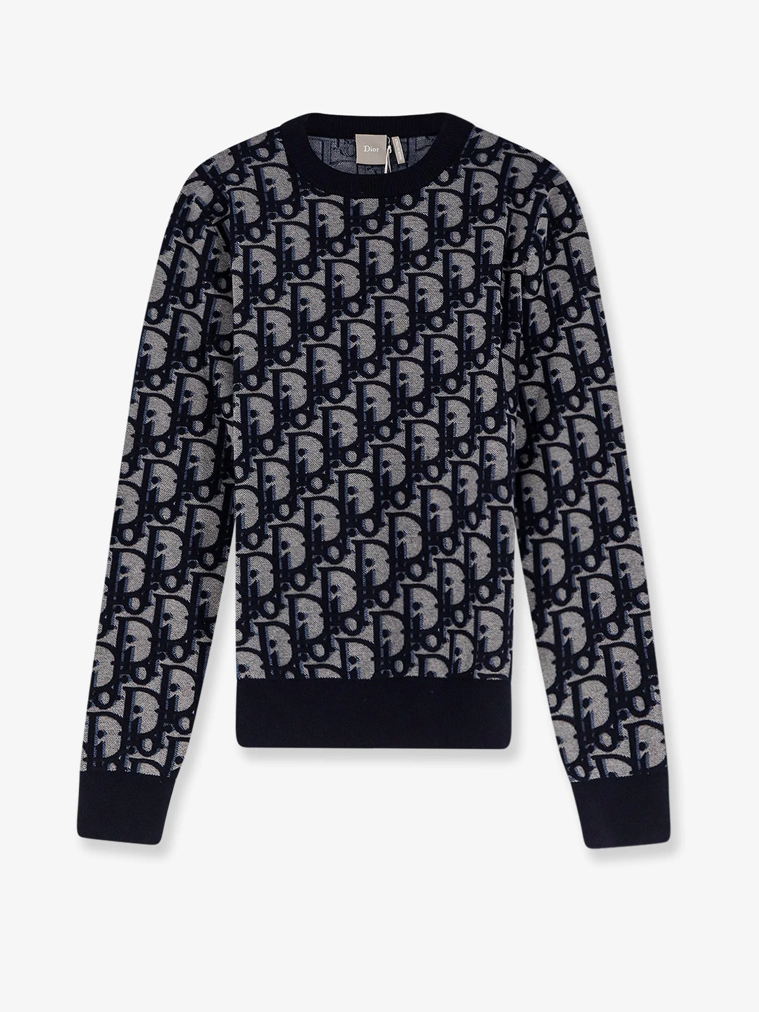 Dior Cotton, Wool And Silk Blend Sweater - 1