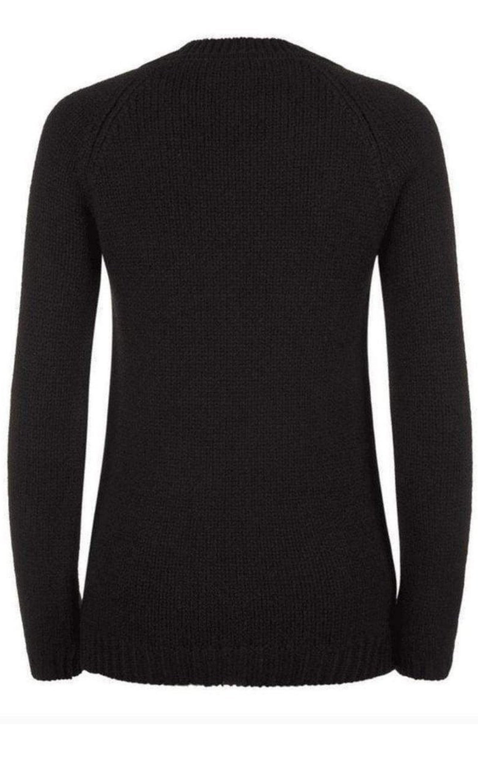 Merino Wool Crew Neck Pullover - 4