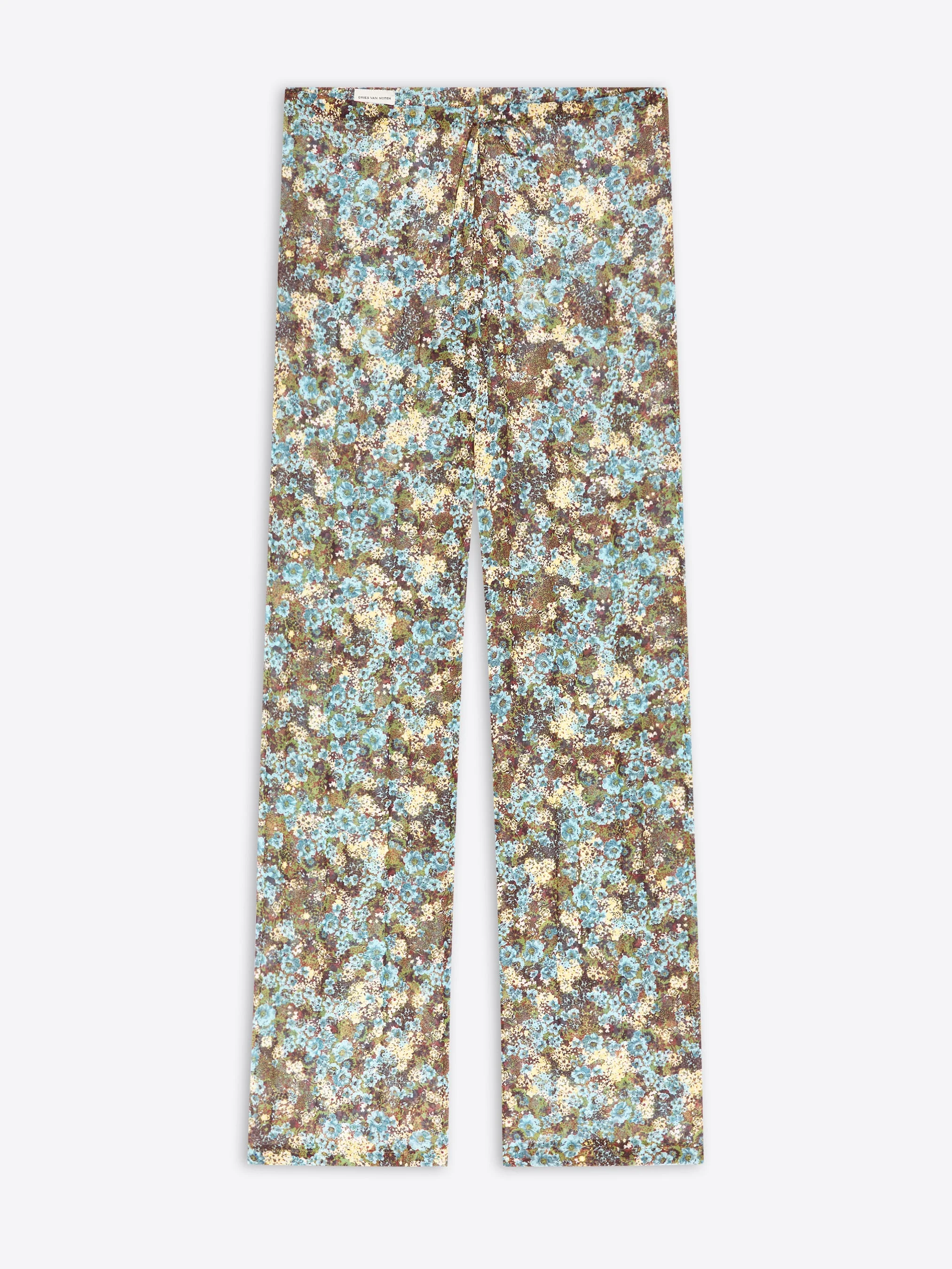 ELASTICATED PLEATED PANTS - 1