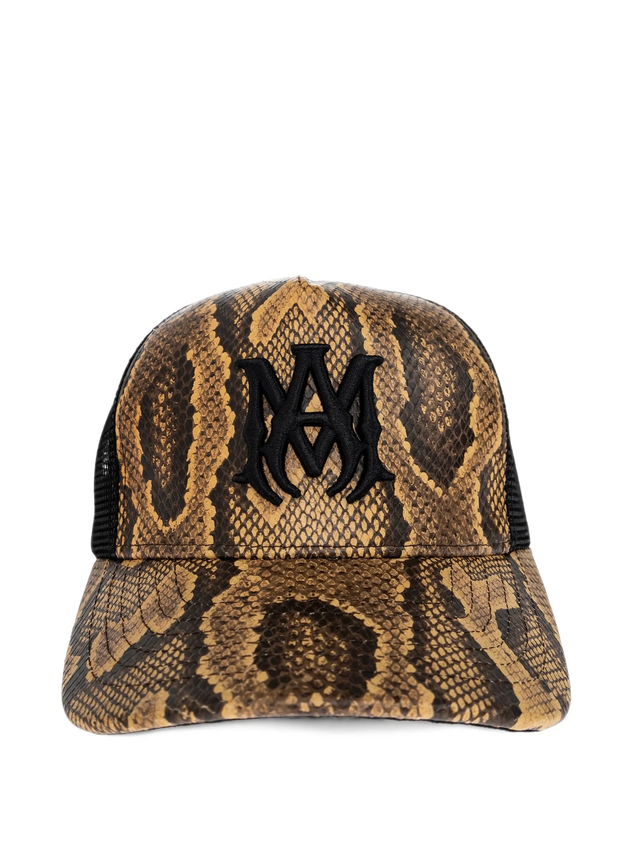 Amiri MA Snakeskin-effect Baseball Cap - 1