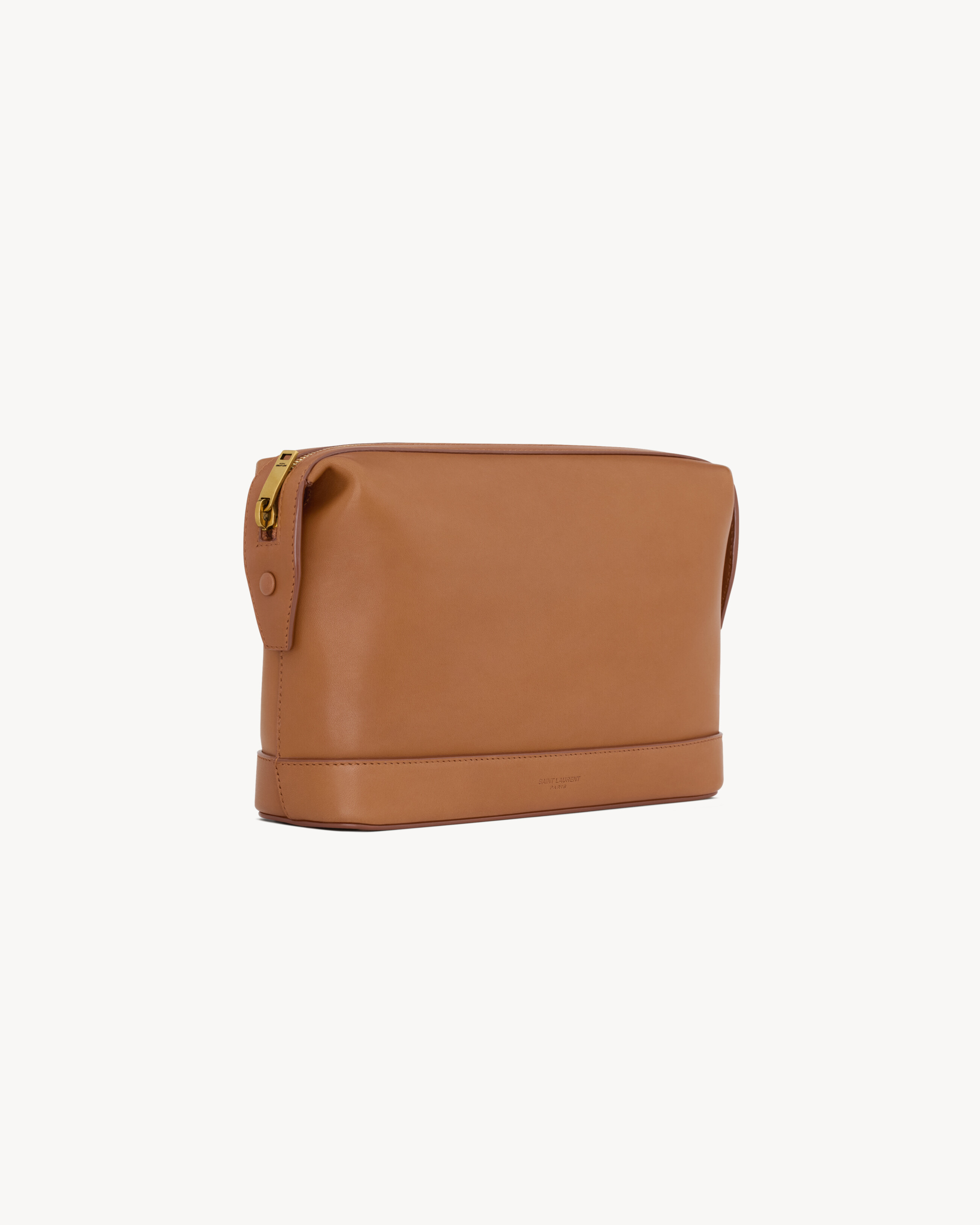 SAINT LAURENT PARIS SMALL POUCH IN LEATHER - 4