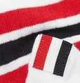 Striped Cotton Over-The-Calf Socks - 6