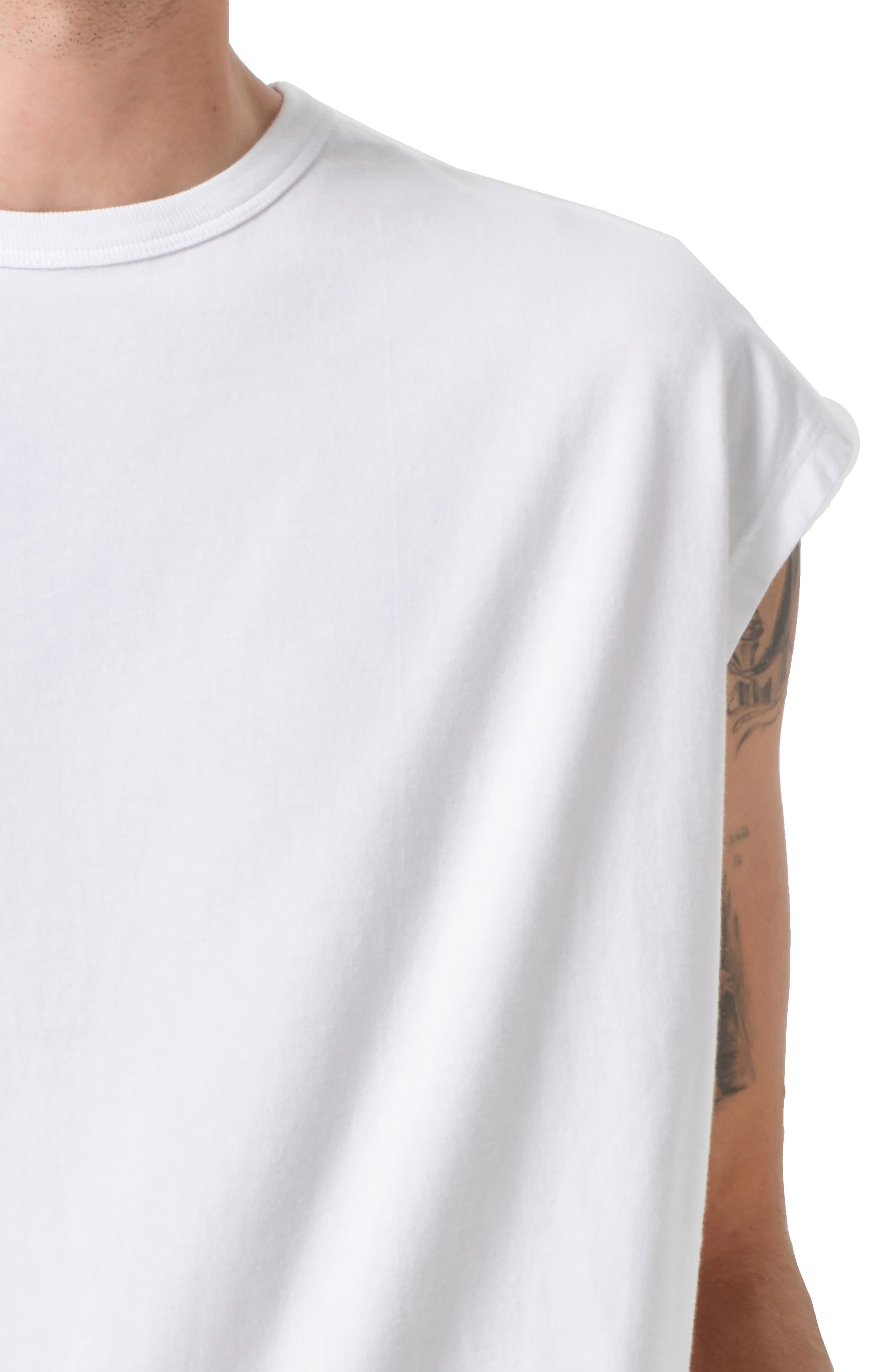 AGOLDE Leonard Muscle Tee in White at Nordstrom - 5