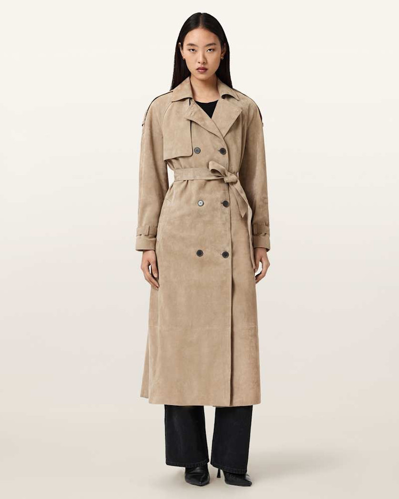REED SUEDE TRENCH COAT 8