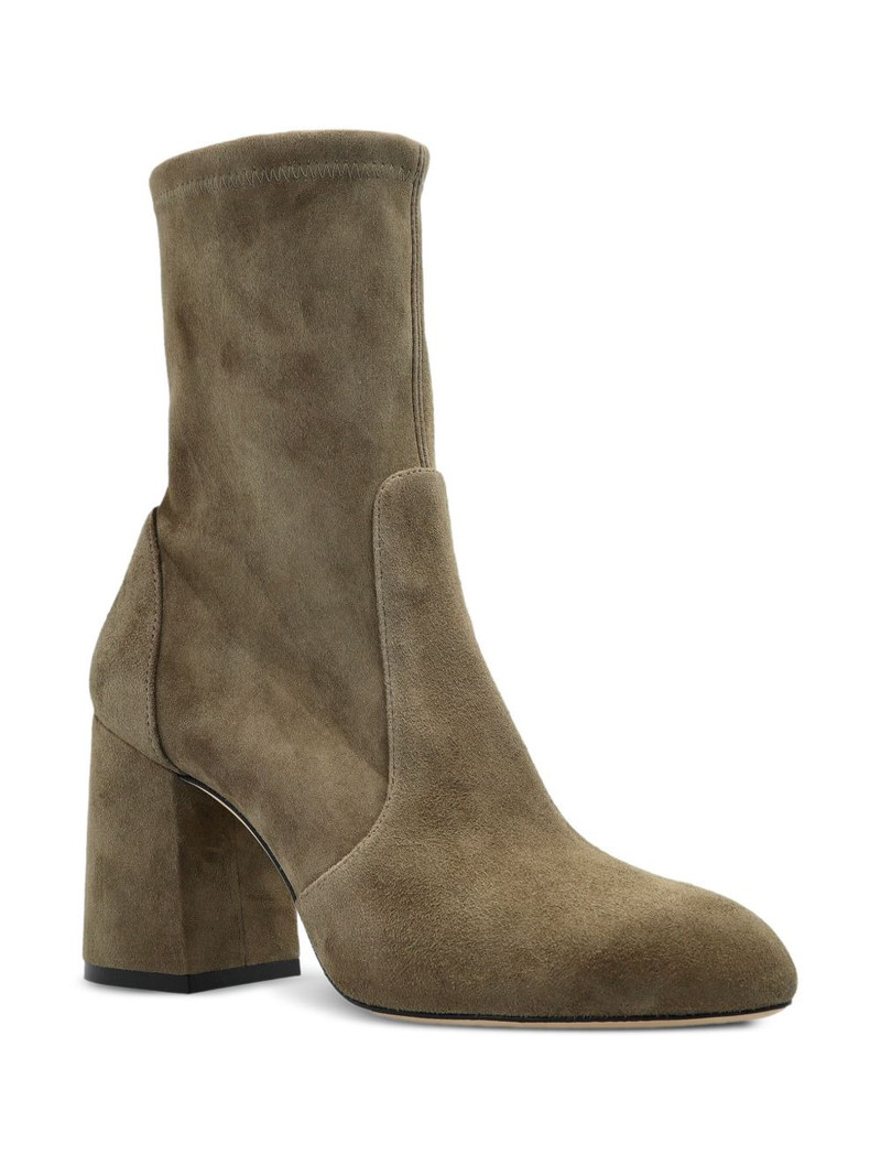 Stuart Weitzman 85mm Flareblock boots outlook