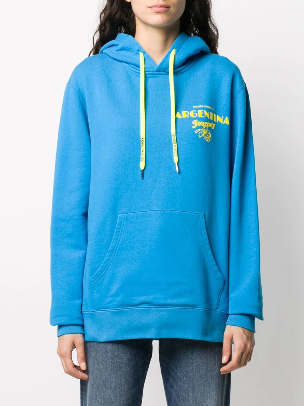 logo-print hoodie - 3