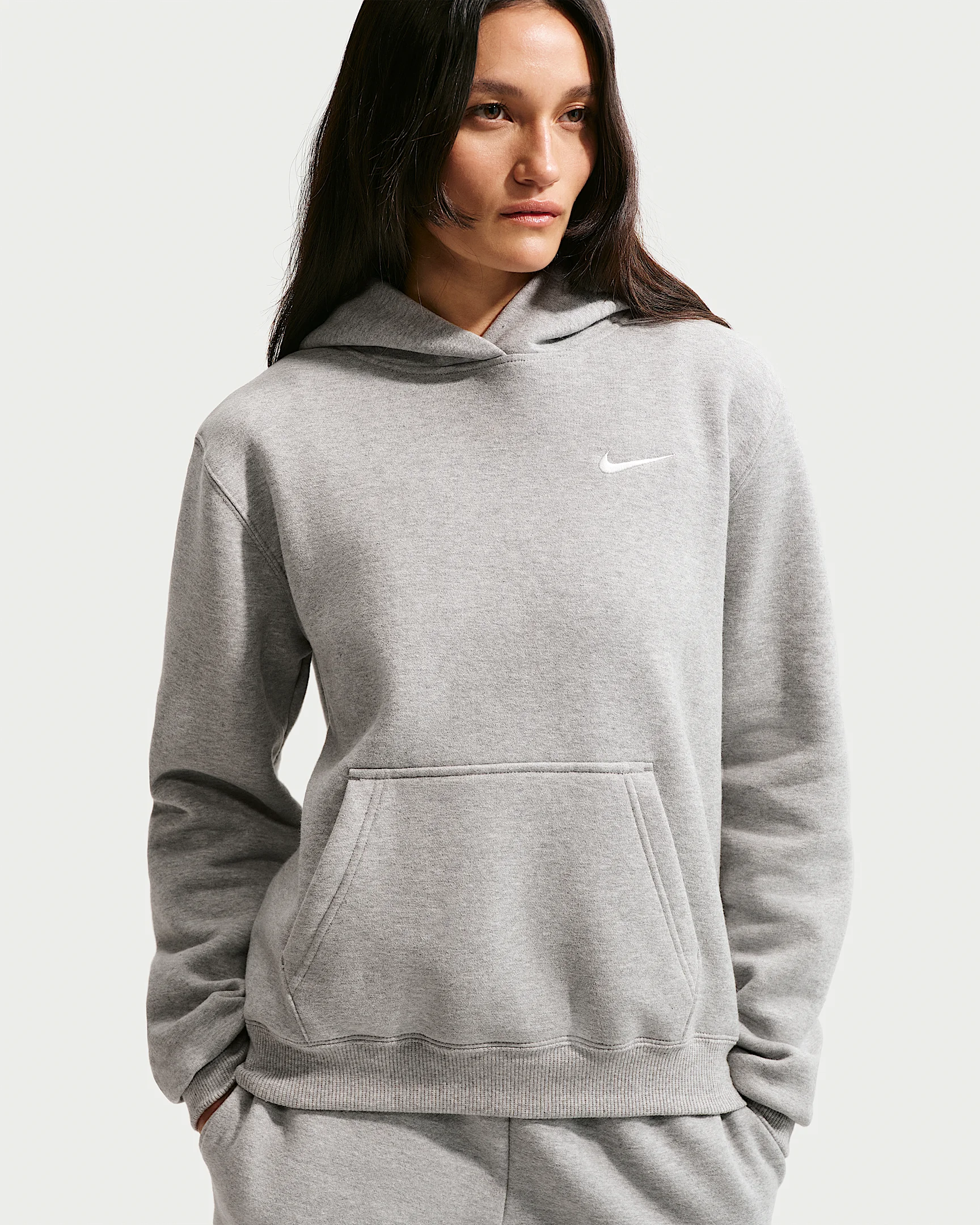 Nike Studio Fleece Medium Weight Women's Pullover Hoodie - 1