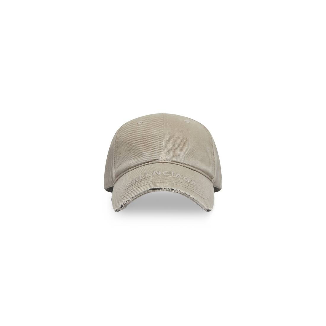 Men's Logo Visor Cap in Beige - 1