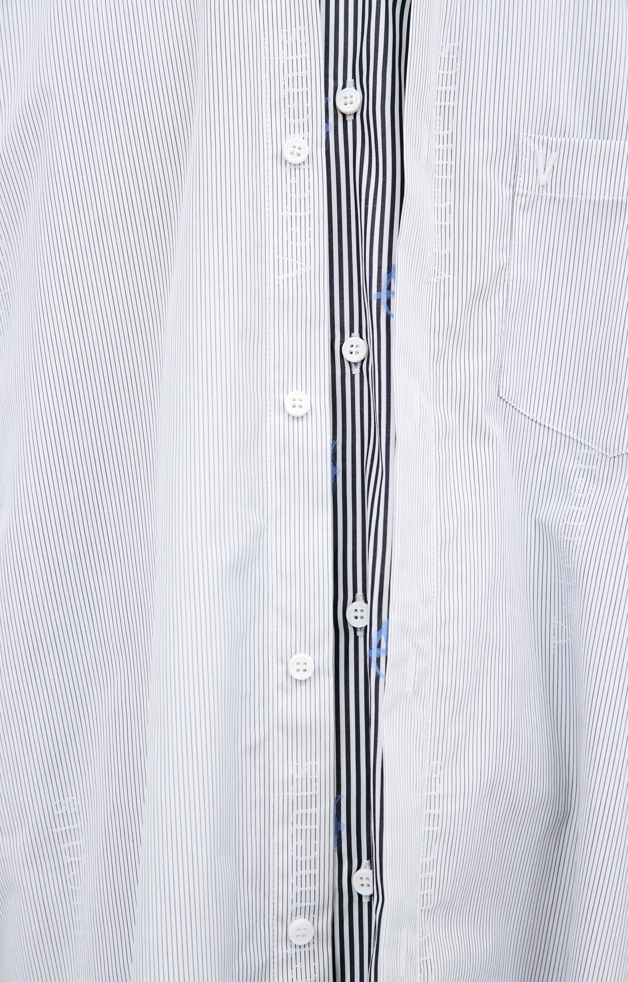 TWO-LAYER STRIPED SHIRT - 5